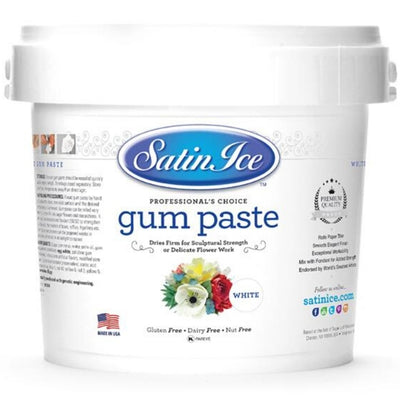 1kg White Satin Ice Ready-to-roll Gum Paste