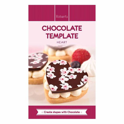 Roberts Chocolate Template Mould Hearts 165x280mm