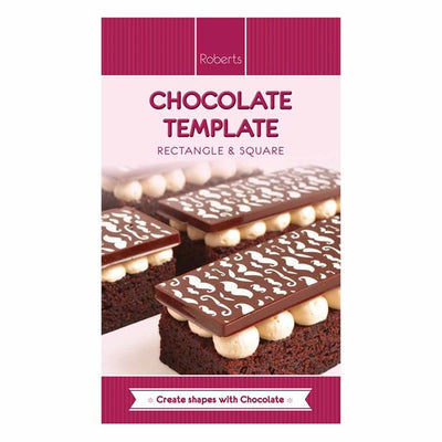 Roberts Chocolate Template Mould Rectangle 165x280mm