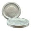 Silver Plastic Dinner Plates 230mm 20pk