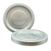 Silver Plastic Dinner Plates 230mm 20pk