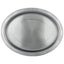 20pk Silver Plastic Reusable Oval Plates 315x245mm
