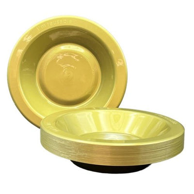 Gold Plastic Bowls 20pk