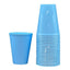 Light Blue Plastic Cups 285ml 20pk