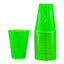 Lime Plastic Cups 285ml 20pk