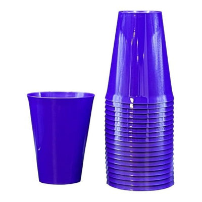 Purple Plastic Cups 285ml 20pk
