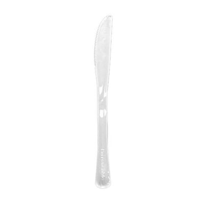 Silver Plastic Knives 20pk
