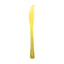 Gold Plastic Knives 20pk