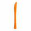 Orange Plastic Knives 20pk