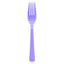 Lavender Plastic Forks 20pk
