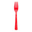 Red Plastic Forks 20pk