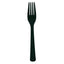 Black Plastic Forks 20pk