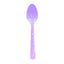Lavender Plastic Spoons 20pk
