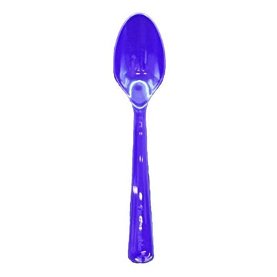 Purple Plastic Spoons 20pk
