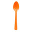 Orange Plastic Spoons 20pk