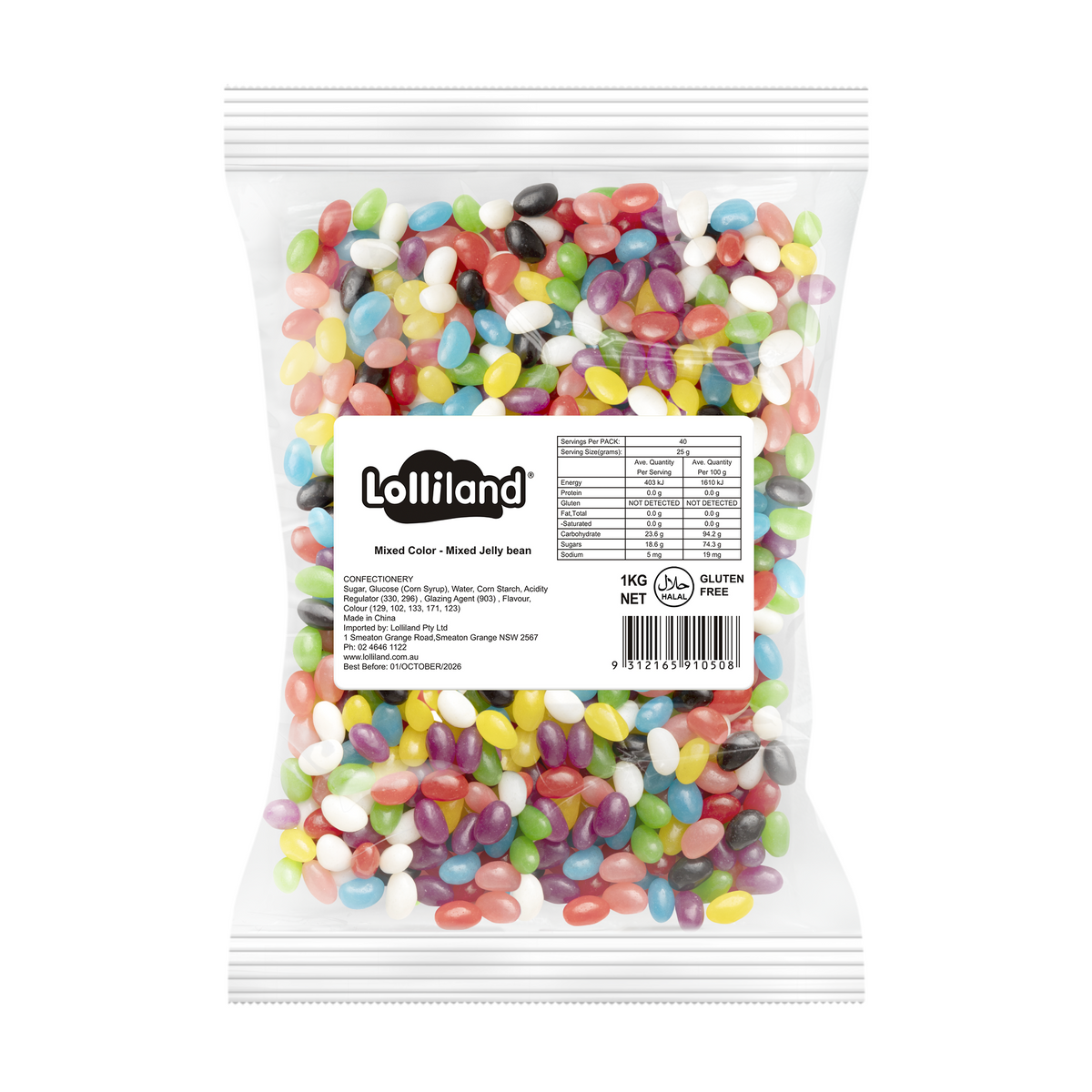 Mixed Mini Jelly Beans 1kg – I Love This Shop