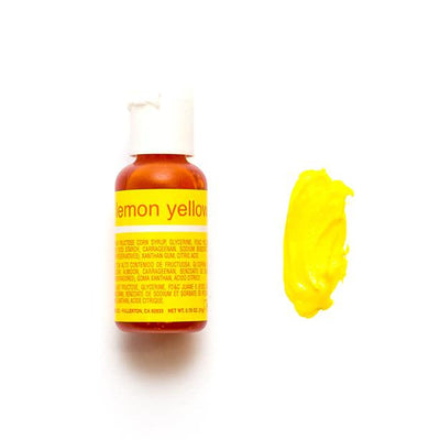 Chefmaster Lemon Yellow Liqua-Gel Food Colouring 0.70oz
