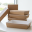 3pk Large Brown Grazing Box with Clear PET lid (560x255x80mm)