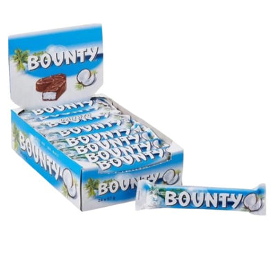 24pk Bounty Milk Chocolate Bar with Coconut 56g