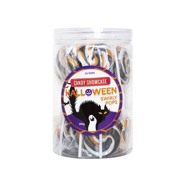 Halloween Swirl Pops 288g 24pk