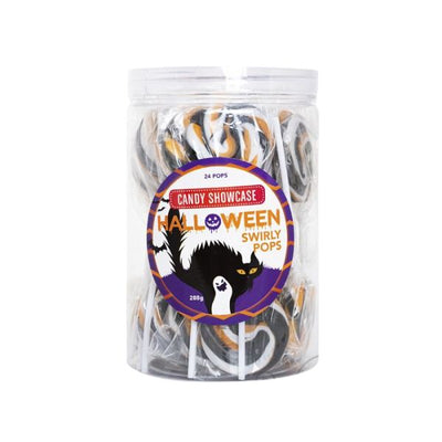 24pcs Halloween Swirl Pops 288g