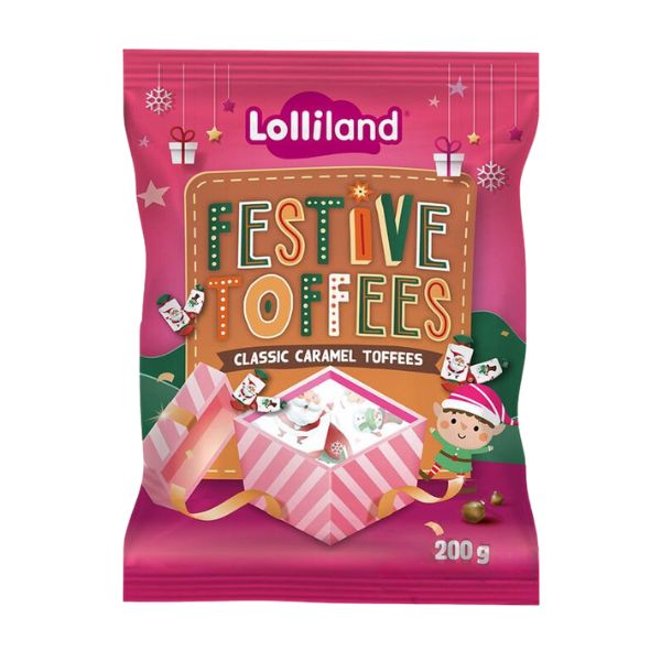 Festive Toffees 200g