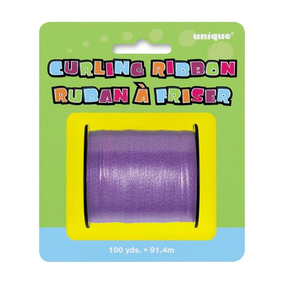 Purple Foil Curling Ribbon 91.4m
