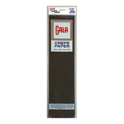 Black Crepe Gala Paper 240x50cm