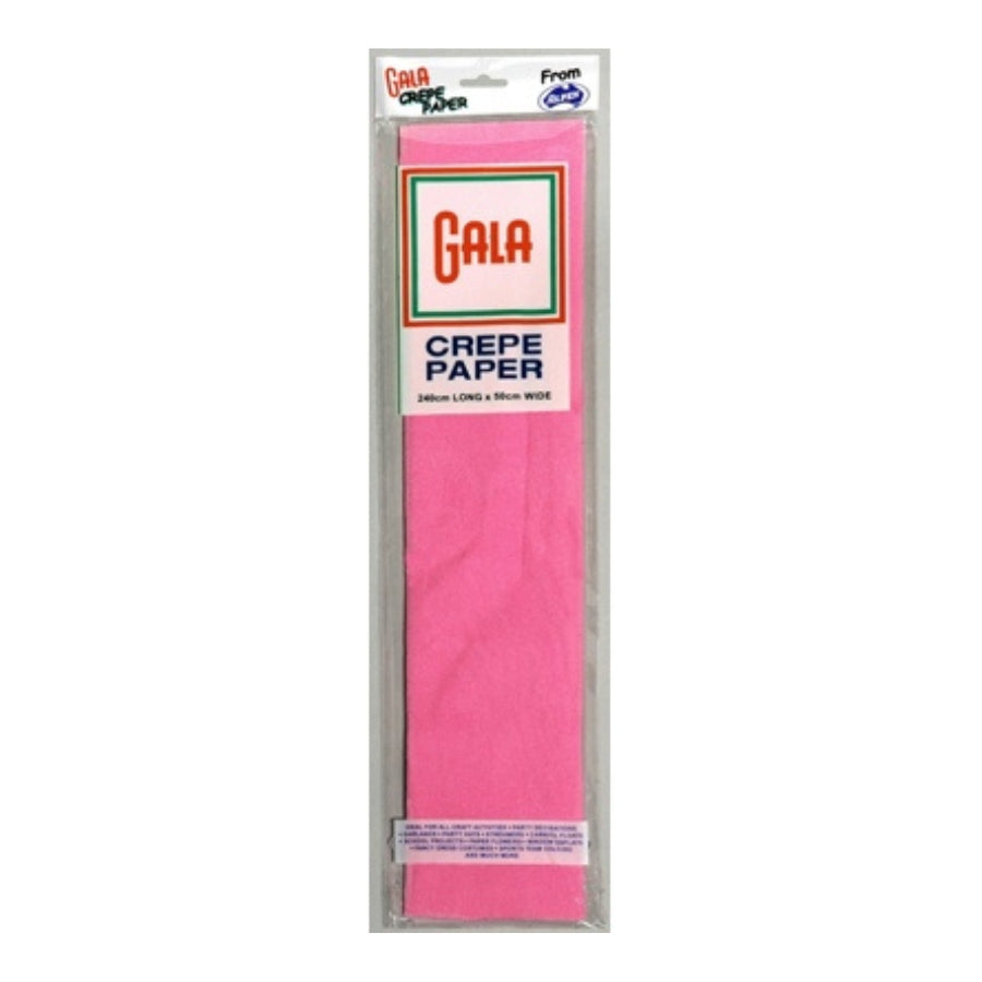 Bright Pink Crepe Gala Paper 240x50cm