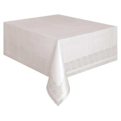 White Paper Poly Tablecover 137x274cm