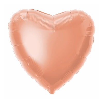 Rose Gold Heart 45cm Foil Balloon (18in)