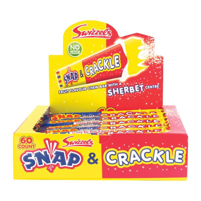 60pk Swizzels Snap & Crackle 18g