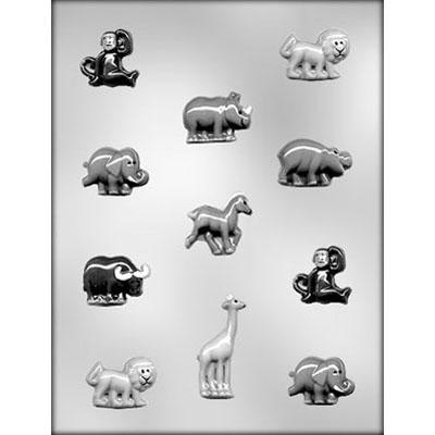 Zoo Animals Small Mould