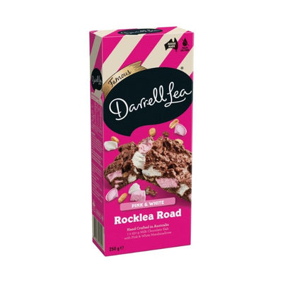 Darrell Lea Rocklea Road Pink and White 250g