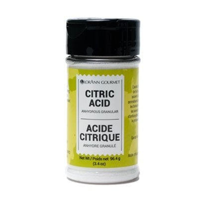 LorAnn Gourmet Citric Acid (Anhydrous Granular) 3.4oz