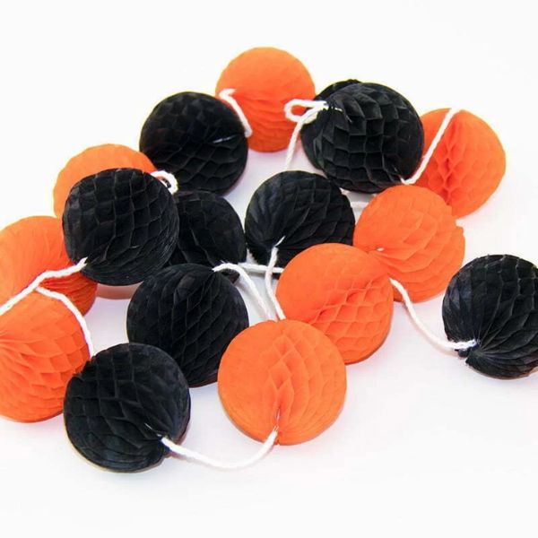 Halloween Honeycomb Garland