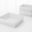 BULK 60pk Large Square Brown Grazing Box with Clear PET lid (280x280x80mm)