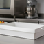 BULK 60pk Large White Grazing Box with Clear PET lid (560x255x80mm)