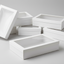 BULK 60pkSmall White Grazing Box with Window Lid (255x155x80mm)