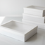 BULK 60pkLarge White Grazing Box with Window Lid (560x255x80mm)
