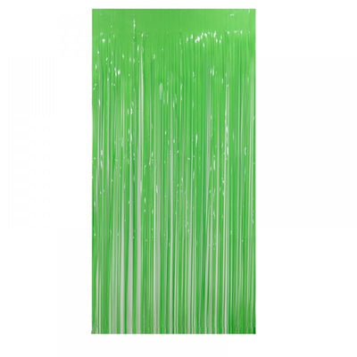Green Tinsel Curtain Backdrop 200x100cm