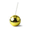11cm Gold Disco Ball Cup 600ml