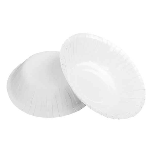 50pk 7in White Paper Bowl