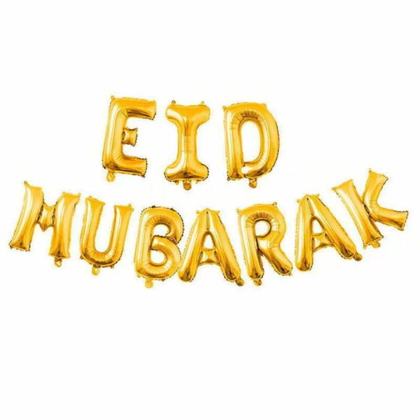 Eid Mubarak Foil Balloons