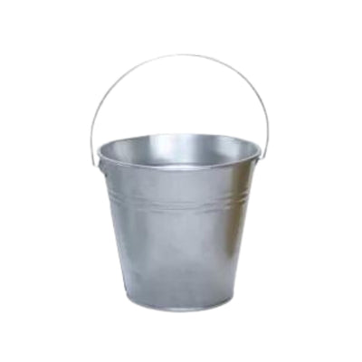 Silver Mini Galvanized Bucket 12cm