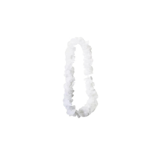 White Small Petal Lei 50cm