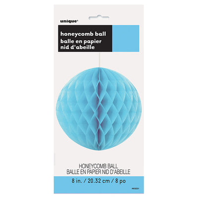 Powder Blue Honeycomb Ball 20cm