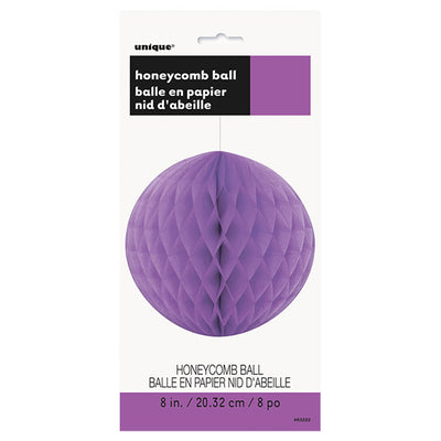 Pretty Purple Honeycomb Ball 20cm
