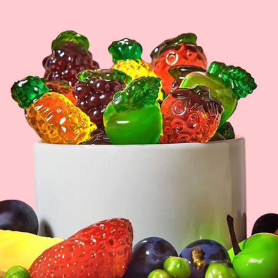 3D Fruit Collection Gummy 1 kg