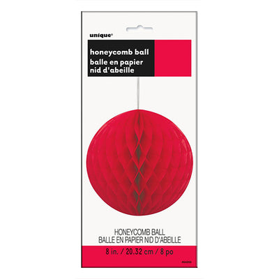 Red Honeycomb Ball 20cm